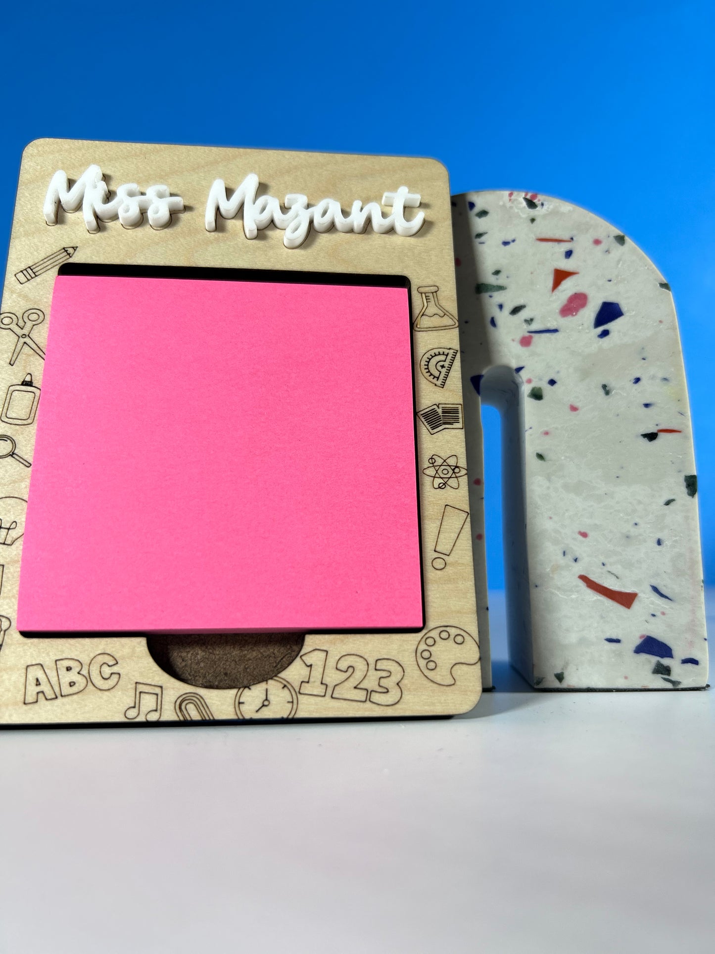 Teacher Sticky Note Holder